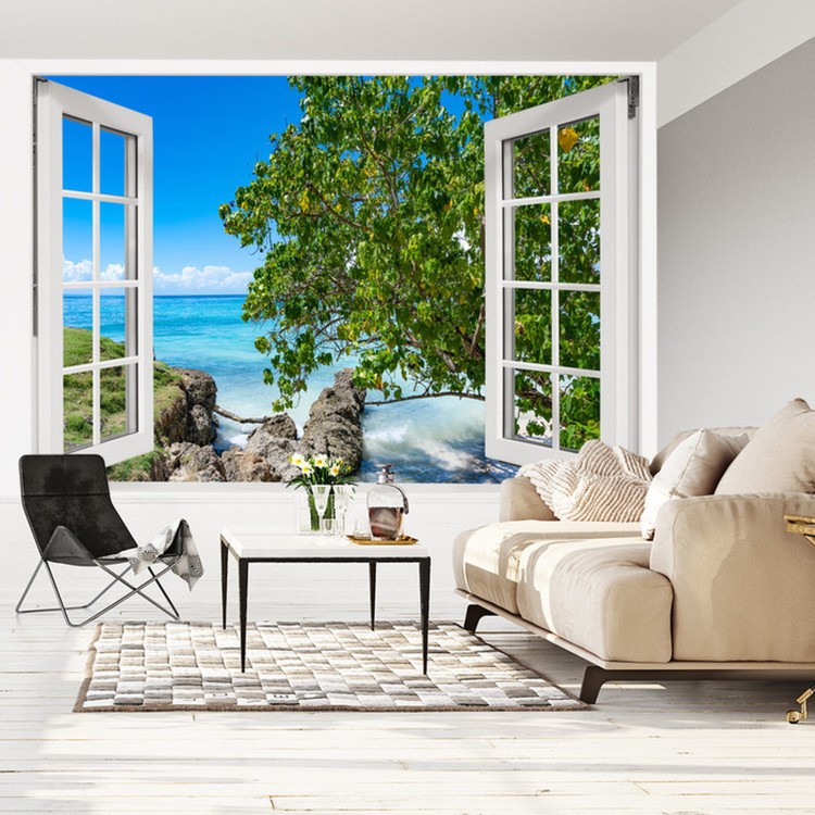 Fototapeta Open Window To The Sea