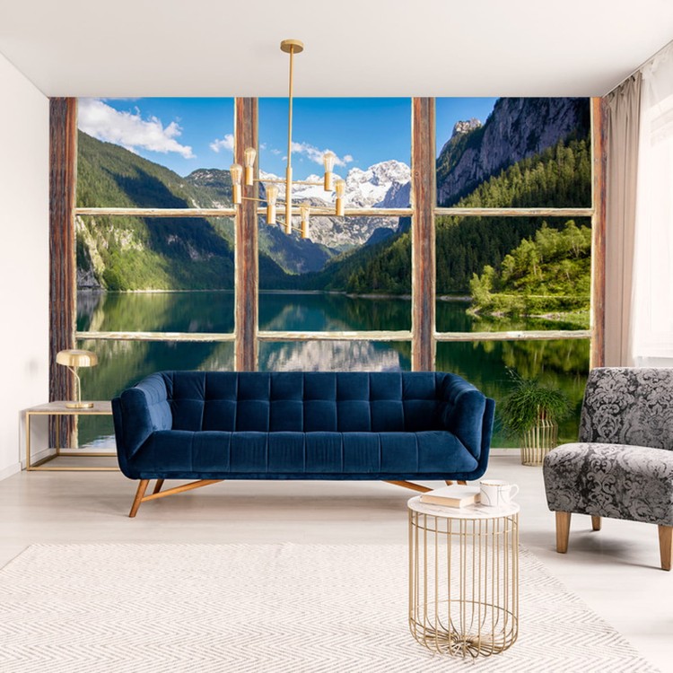 Fototapeta Fensterblick Gosausee