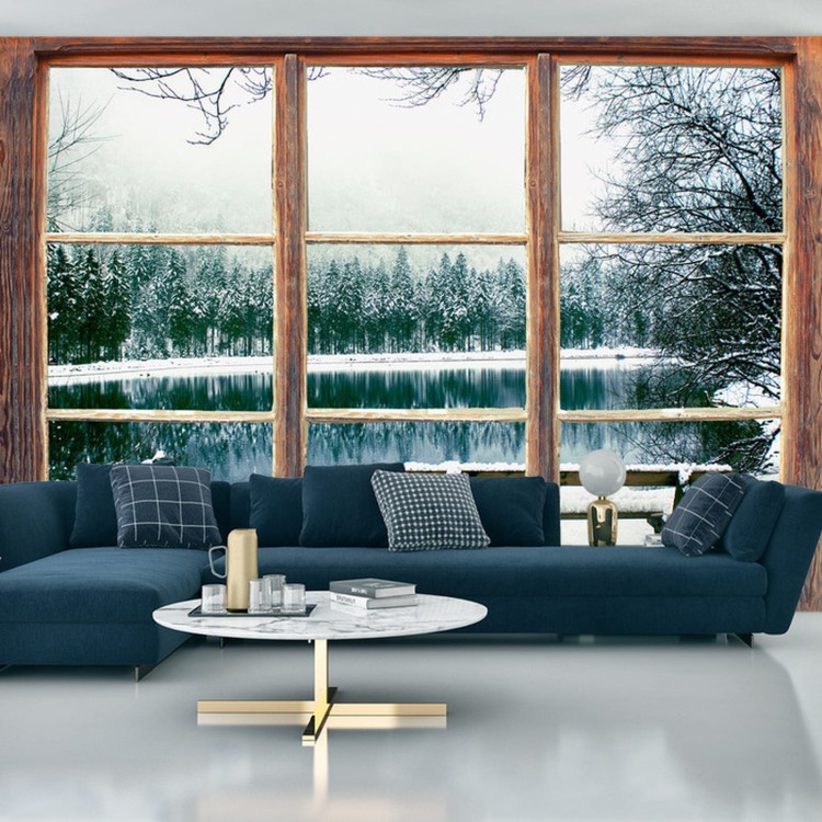 Fototapeta Fensterblick Bluntautal