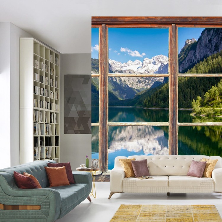 Fototapeta Fensterblick Gosausee