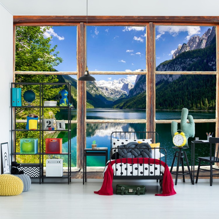 Fototapeta Fensterblick Gosausee
