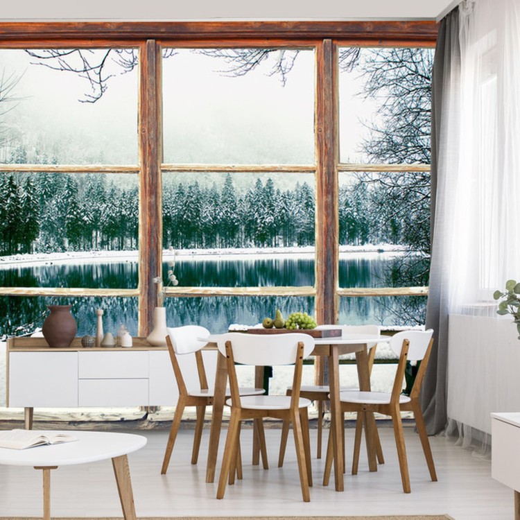 Fototapeta Fensterblick Bluntautal