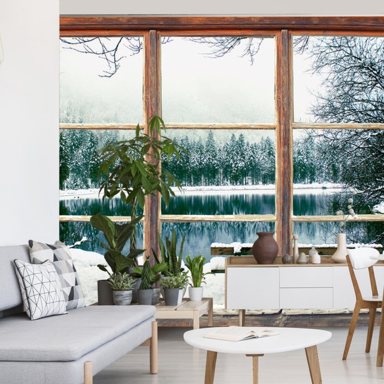 Fototapeta Fensterblick Bluntautal