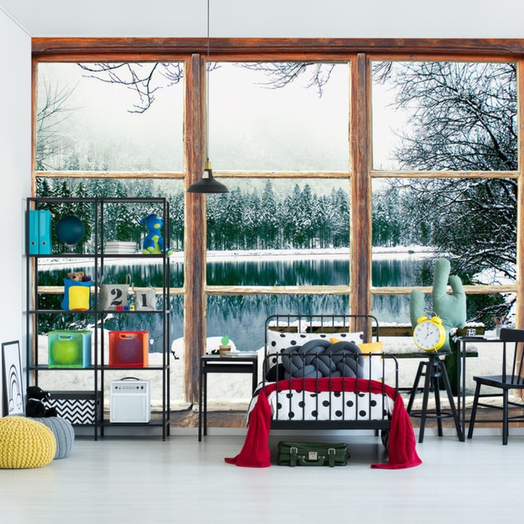 Fototapeta Fensterblick Bluntautal