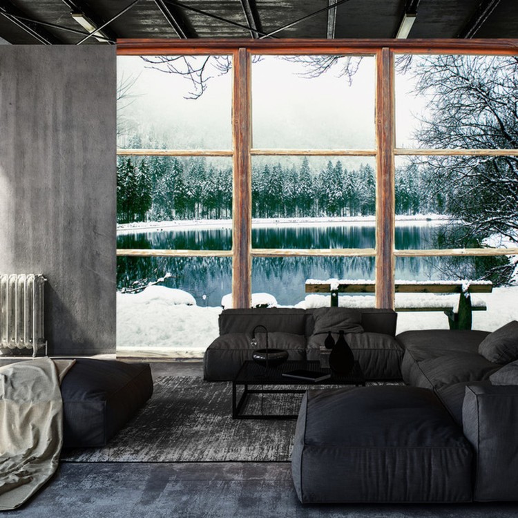 Fototapeta Fensterblick Bluntautal