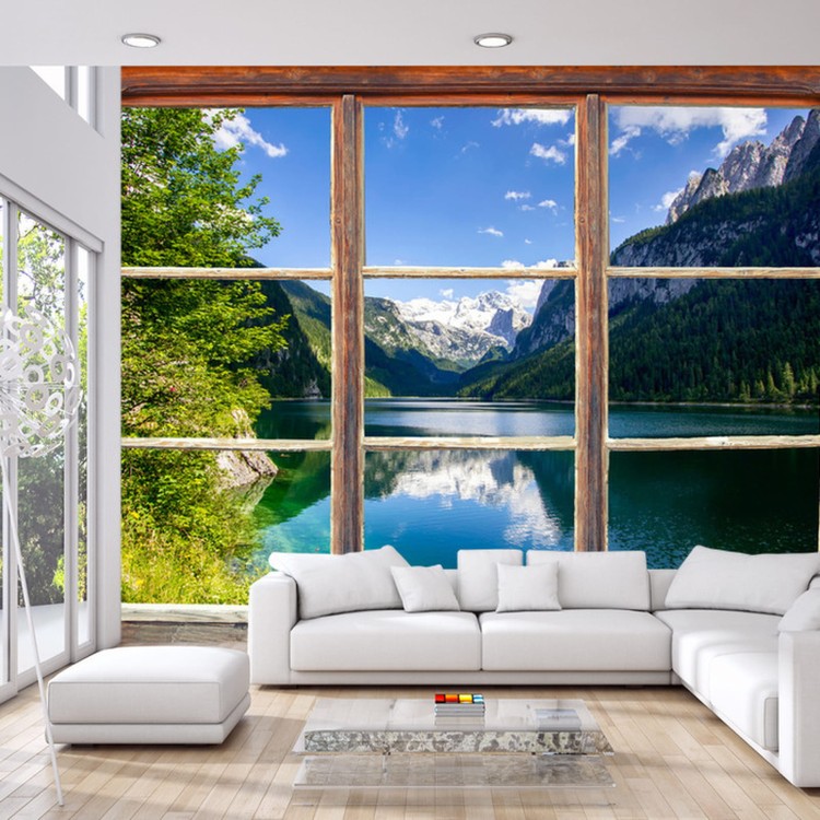 Fototapeta Fensterblick Gosausee