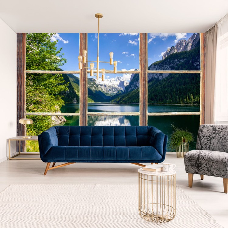 Fototapeta Fensterblick Gosausee