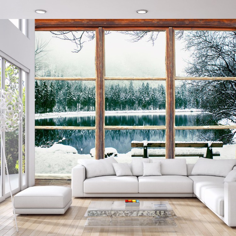 Fototapeta Fensterblick Bluntautal