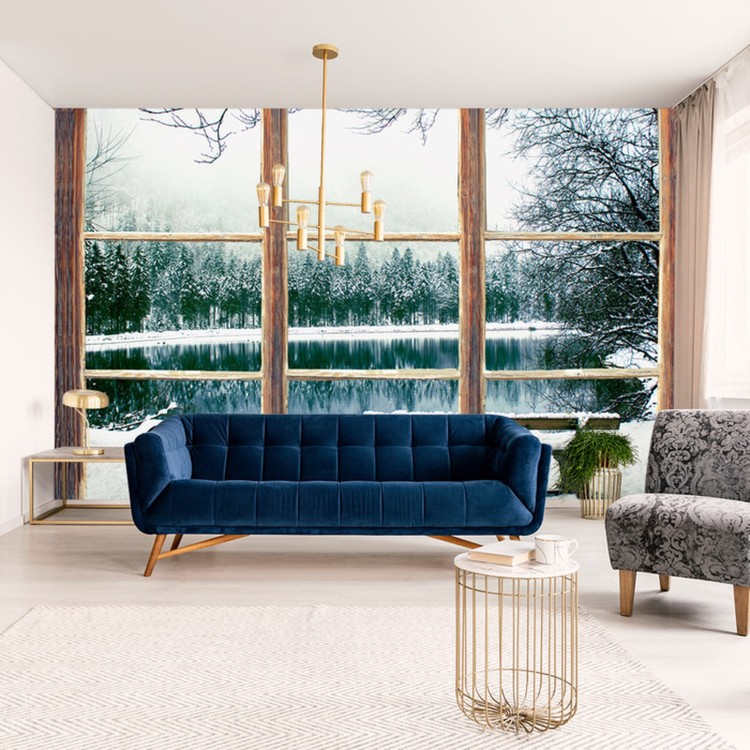 Fototapeta Fensterblick Bluntautal