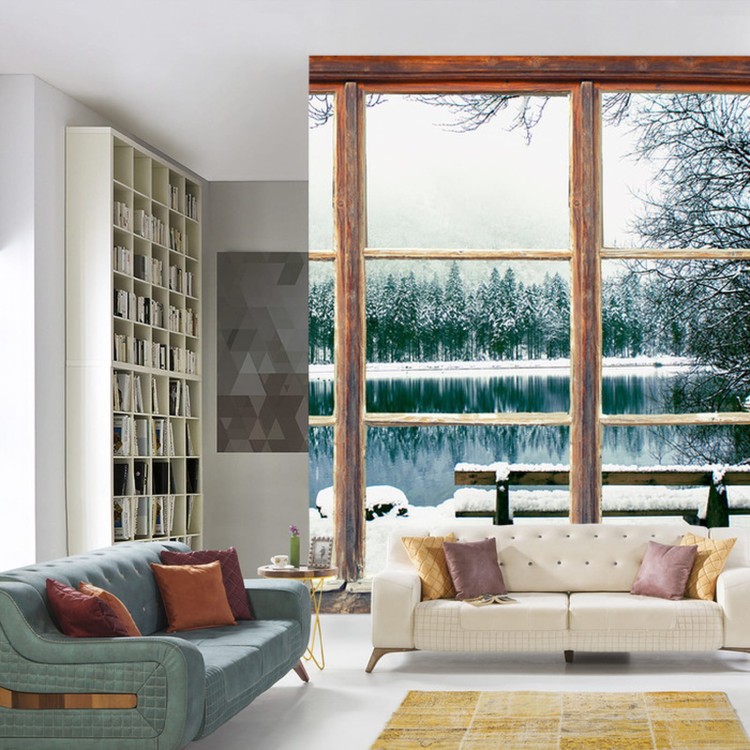 Fototapeta Fensterblick Bluntautal