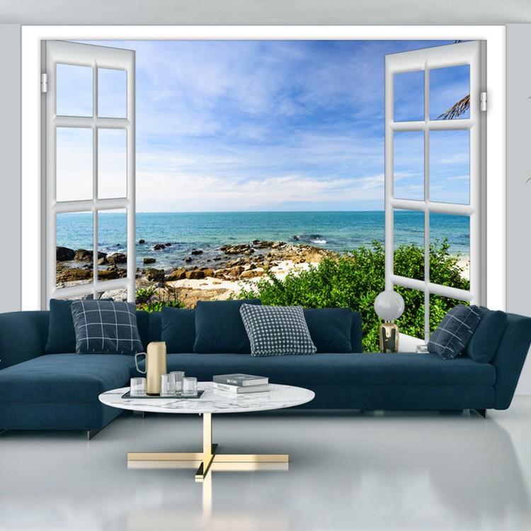 Fototapeta Sea View Open Window