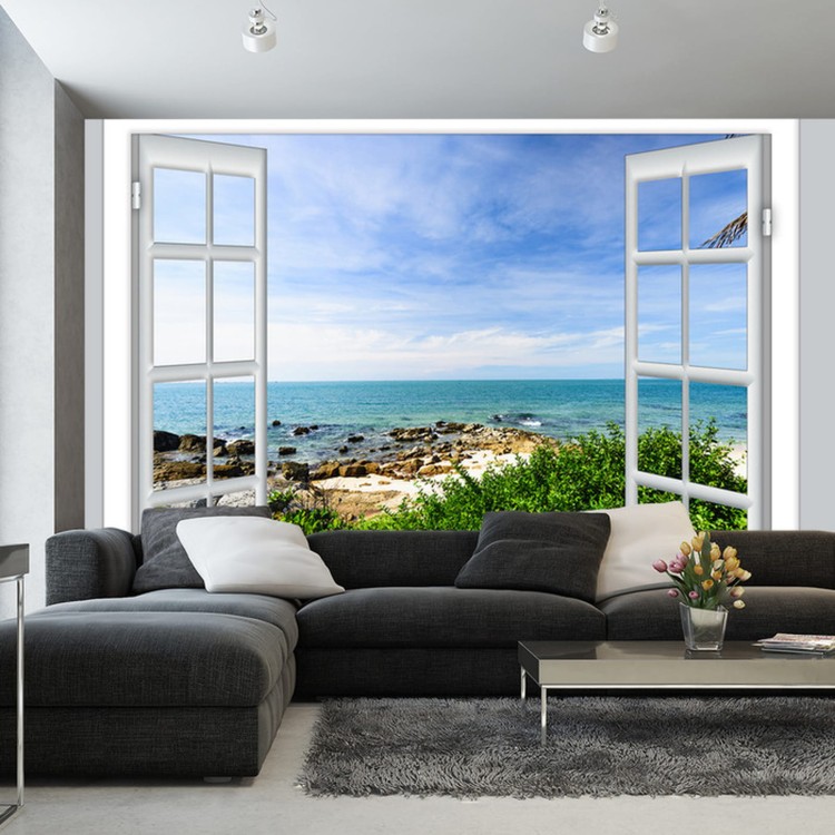 Fototapeta Sea View Open Window