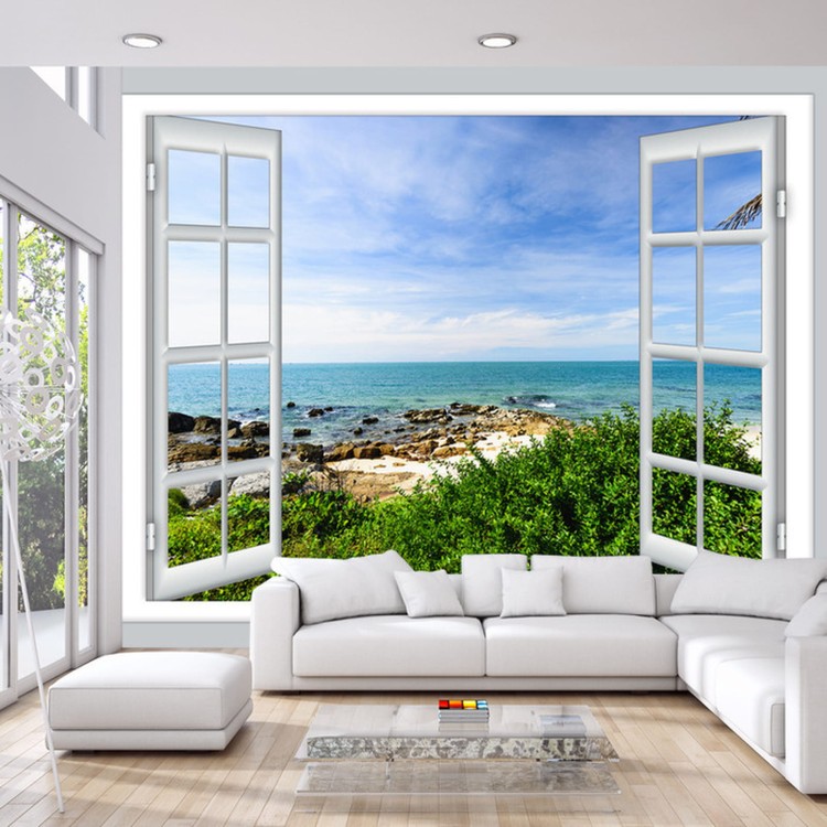 Fototapeta Sea View Open Window