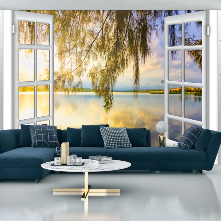 Fototapeta Ocean View Window Paradise