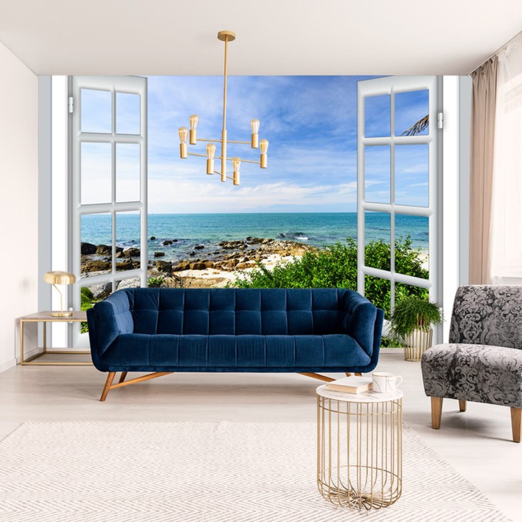 Fototapeta Sea View Open Window