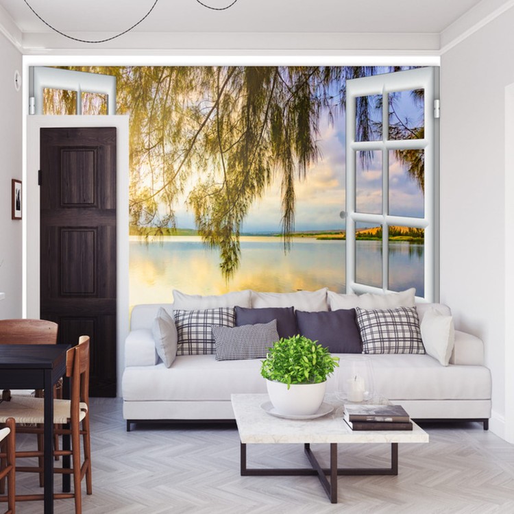 Fototapeta Ocean View Window Paradise