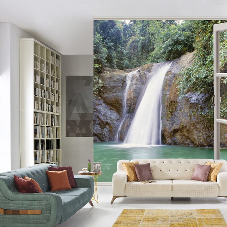 Fototapeta Waterfall Near Iligan Town, Mindanao, Philippines