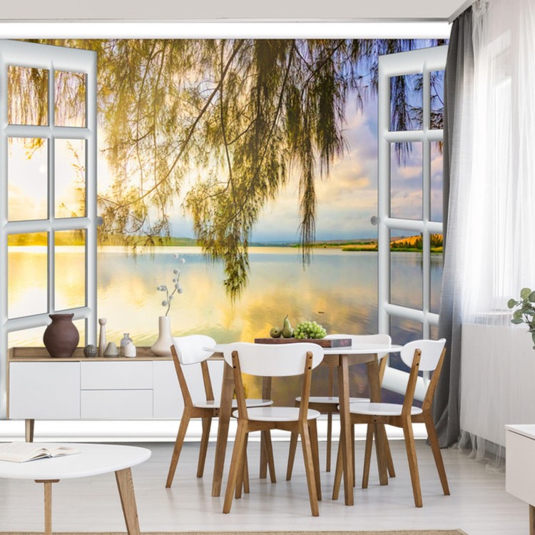 Fototapeta Ocean View Window Paradise