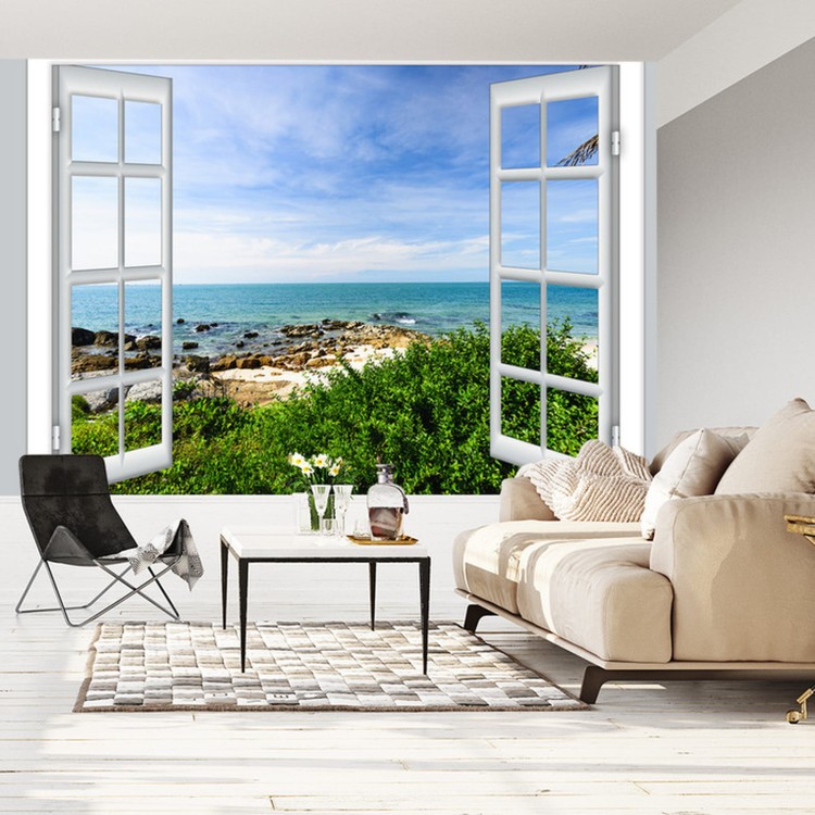 Fototapeta Sea View Open Window