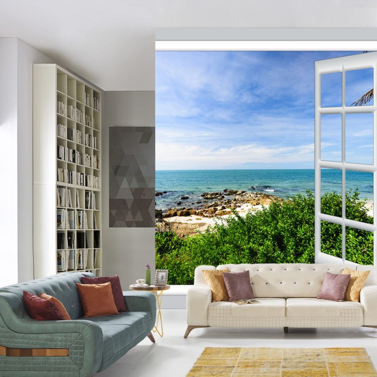 Fototapeta Sea View Open Window