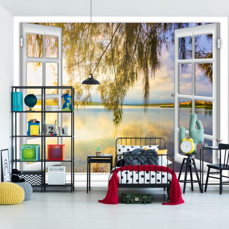 Fototapeta Ocean View Window Paradise