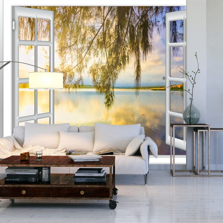 Fototapeta Ocean View Window Paradise