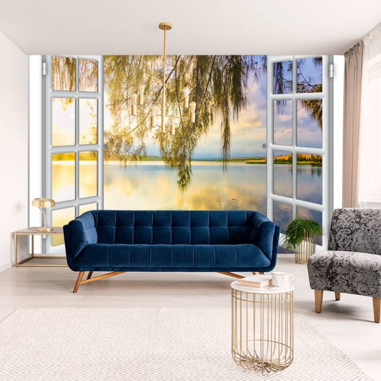 Fototapeta Ocean View Window Paradise