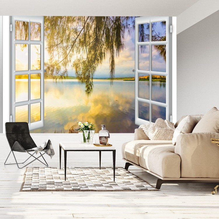 Fototapeta Ocean View Window Paradise