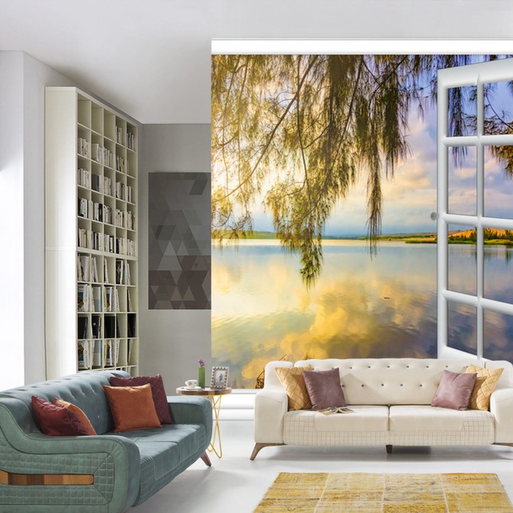 Fototapeta Ocean View Window Paradise