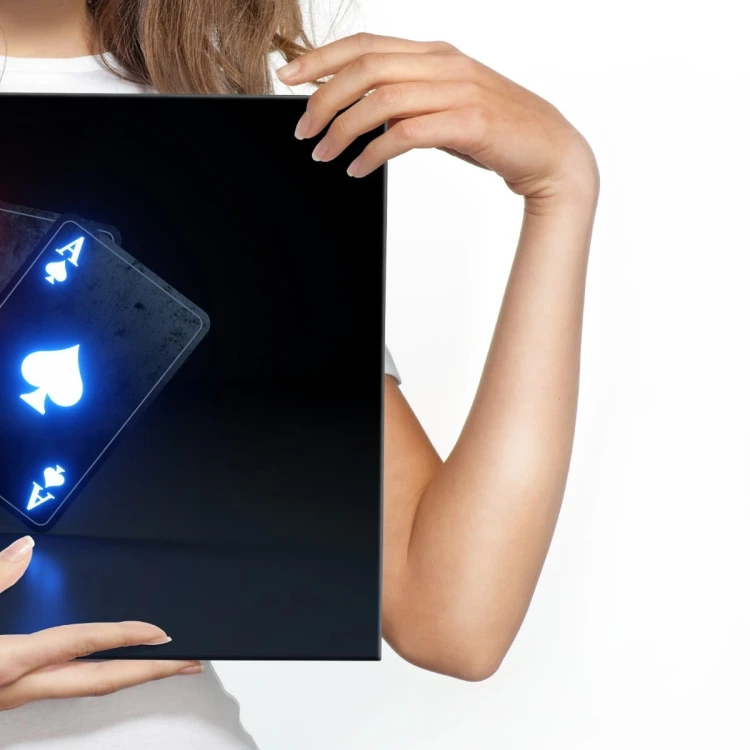 Obraz Na Płótnie Neonowe Asy