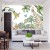 Fototapeta Children's Wallpaper, Watercolor Jungle And Animals. Lions, Giraffe, Elephant, Parrots, Zebra, Lemur