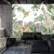 Fototapeta Children's Wallpaper, Watercolor Jungle And Animals. Lions, Giraffe, Elephant, Parrots, Zebra, Lemur