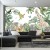 Fototapeta Children's Wallpaper, Watercolor Jungle And Animals. Lions, Giraffe, Elephant, Parrots, Zebra, Lemur