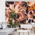 Fototapeta Abstract Jungle Plants Pattern. Creative Collage Contemporary Floral Seamless Pattern. Fashionable Template For Design.