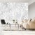 Fototapeta Beautiful, Elegant Paper Flower In The Style Of Hand-Made On A White Wall. 3D