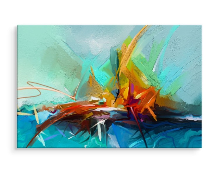 Obraz Na Płótnie Abstrakcyjna Żaglówka