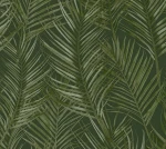Tapeta 39038-5 Attractive 2 AS Creation Tapeta flizelinowa z kwiatowym wzorem palm matowa - zielony