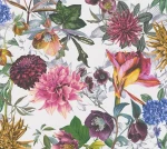 Tapeta 38175-4 Dream Flowery AS Creation Tapeta kolorowa z motywem kwiatowym - różowym, zielonym, żółtym
