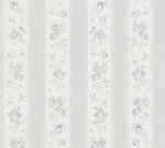 Tapeta 39069-3 Maison Charme AS Creation Tapeta flizelinowa w kropkowane i kwiatowe paski - szarość, biel, błękit