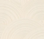 Tapeta 38696-3 My Home My Spa AS Creation tapeta na flizelinie wzór okrągły z powierzchnią strukturalną – krem, beż