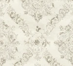 Tapeta 38707-2 My Home My Spa AS Creation tapeta ozdobna o strukturze lnu w stylu vintage – metaliczna, kremowa, beżowa