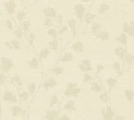 Tapeta 38747-5 Nara AS Creation tapeta z wzorem liści w stylu wiejskim – krem, beż