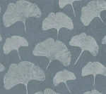 Tapeta 38966-2 Premium Wall 2 AS Creation tapeta kwiatowa z liśćmi matowa faktura – niebieski, biały, srebrny
