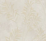 Tapeta 38919-3 Terra AS Creation Tapeta flizelinowa z kwiatowym wzorem palm - krem, szarość, złoto