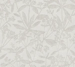 Tapeta 38924-3 Terra AS Creation Tapeta flizelinowa wzór roślinny z kwiatami i gałązkami - szary, beż