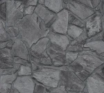 Tapeta 38936-7 Terra AS Creation Tapeta imitująca czarny naturalny kamień