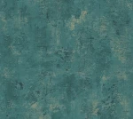 Tapeta 38823-5 THE BoS AS Creation tapeta w kolorze benzyny, beton ze strukturą – zielona, metaliczna