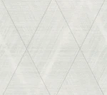 Tapeta 38824-3 THE BoS AS Creation tapeta o wyglądzie tkaniny z wzorem diamentowym – metaliczna, biała