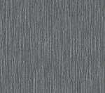 Tapeta 37559-9 VILLA AS Creation Antracytowa tapeta ze srebrnymi akcentami i wzorem liniowym — czarna, metaliczna