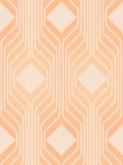 Tapeta 39532-3 A.S. Creation Retro Chic tapeta retro z wzorem diamentowym w ciepłych kolorach – pomarańczowym, beżowym
